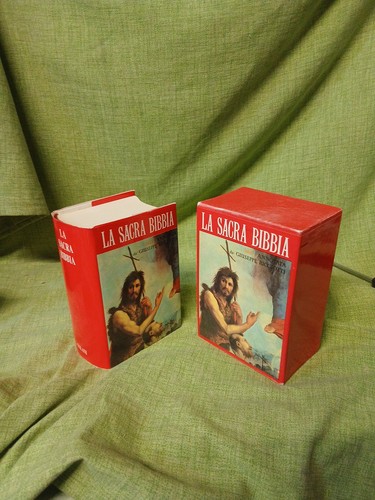 Libro sacra bibbia annotata - sacra,