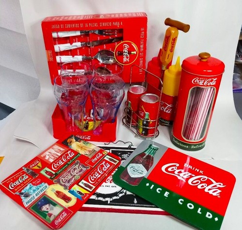 Set tavolo tema coca cola - set,