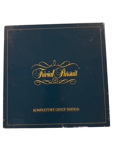 Trivial pursuit genus - genus, edition