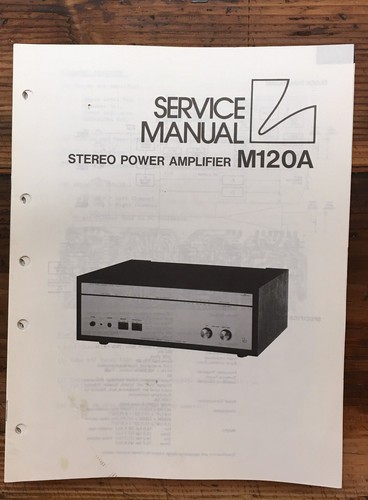 Luxman 120a m120 - luxman, a