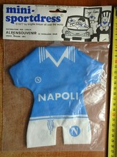 NAPOLI,GAGLIARDETTO DA MACCHINA CON VENTOSA ANNI 70-BELLISSIMOOOOOOOOO