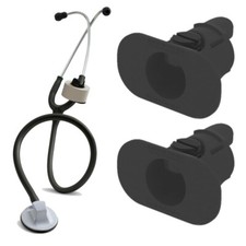 Confezione da 2 supporti per nastro stetoscopio NERO S3 - Littman, Nursing, Scrub, EMS, EMT