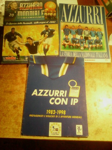 Album figurine azzurri - di,