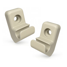 2 Ganci Supporto Aletta Parasole Fiat Grande Punto Evo - Fissaggio Pantina