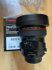 Canon 17mm f4l - ts-e,