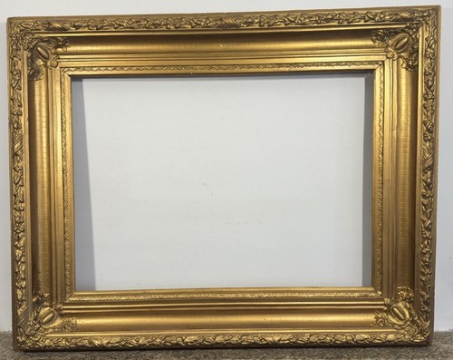 Cornice antico dorata lavorato - cornice,