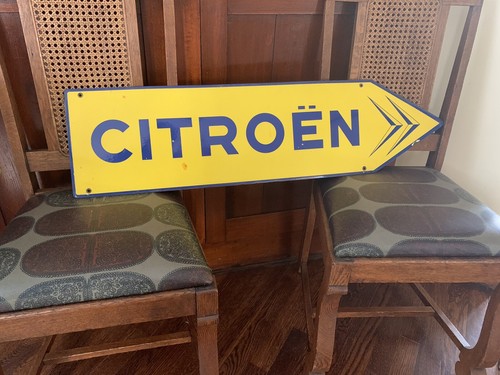Insegna porcellana citroen - insegna,
