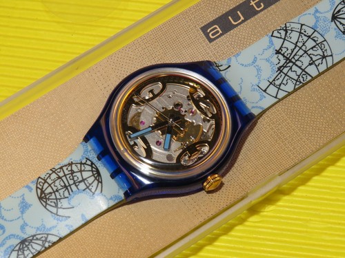 Automatic swatch mappamondo - swatch,