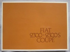 Fiat 2300 - 2300S Coupè