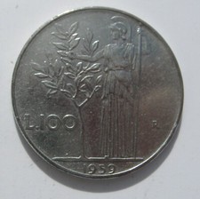 Repubblica Italiana (1946-2001): 100 Lire 1959 SPL con perizia