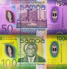 Samoa 50 100 Tala 2025 P Nuova