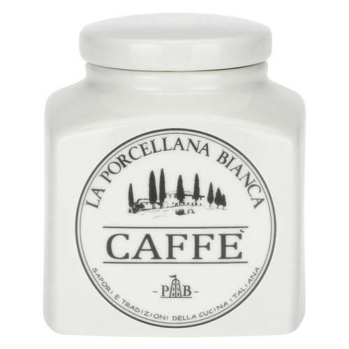 Barattolo caffe porcellana - barattolo,