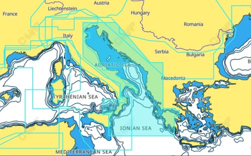 Map discover cartografia mar - c-map,