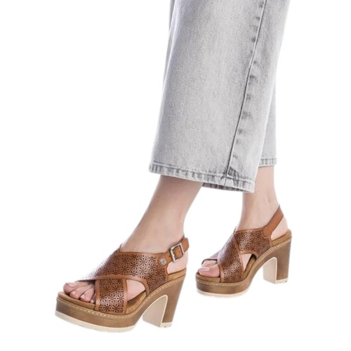 Refresh sandalo donna camel - donna,