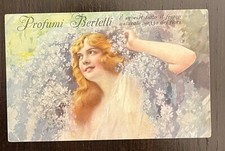 Vecchia Cartolina Pubblicitaria Profumi Bertelli - FP NVG