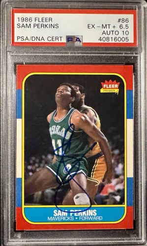 1986 fleer basketball sam - basketball,