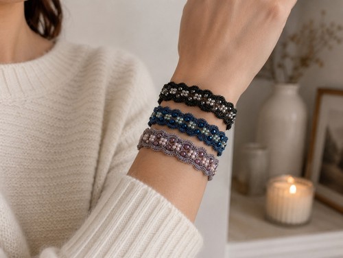 Bracciale fascia filo - bracciale,