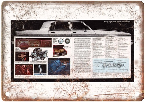 Insegna metallo oldsmobile - insegna,