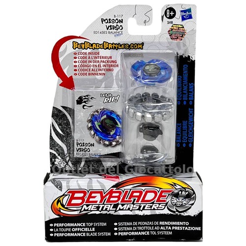 Hasbro trottola beyblade metal - hasbro,