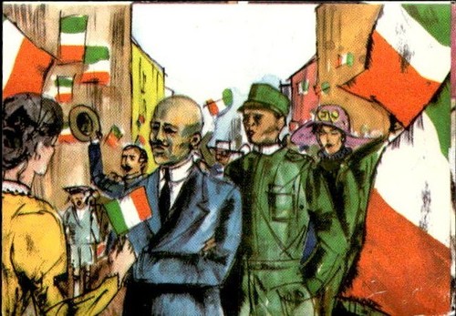 Figurina cronistoria mondiale - figurina,