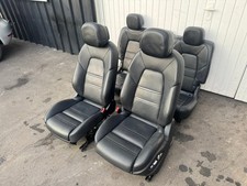 Sedili in pelle nero Porsche