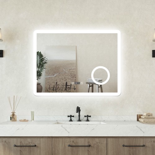 Specchio bagno 80x60 led - specchio,