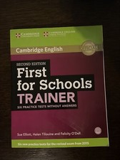 CAMBRIDGE FIRST FOR SCHOOLS