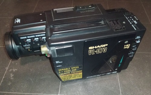Videocamera sharp c73 vhs c - videocamera, vl-c73