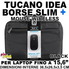 Borsa slim Tucano per notebook