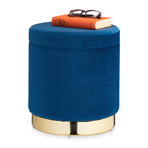 Sgabello pouf contenitore