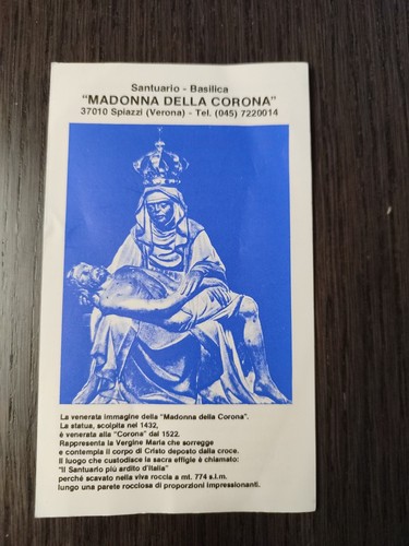 Madonna della corona - corona,, holy