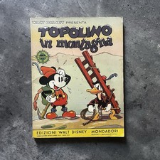 Topolino in montagna - 1940 - Walt Disney - Mondadori - Prima edizione