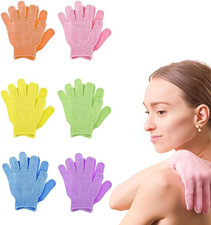 6 Paia Guanto Esfoliante