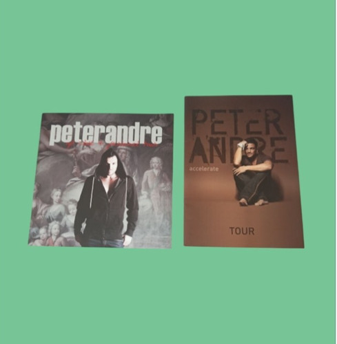 Peter andre tour programmes - tour,
