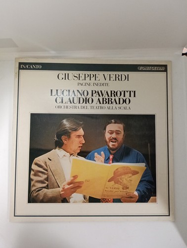 Verdi pavarotti abbado lp - verdi,
