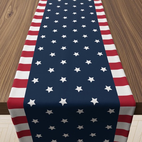 Runner tavolo usa - usa, stars
