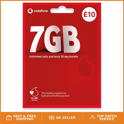 Scheda sim vodafone 7gb - scheda,