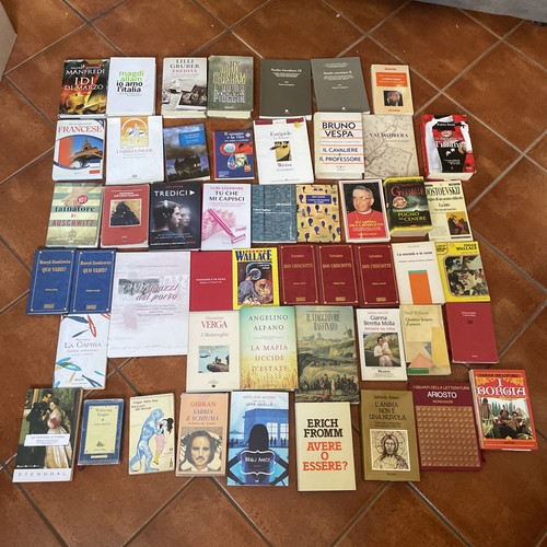 Lotto stock libri assortiti - stock,