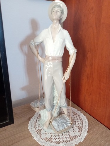 Lladro pescatore cm 40 - lladro'., pescatore.