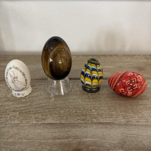 Uova decorative vintage - uova,