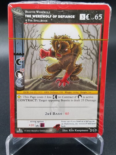 The werewolf defiance - the,