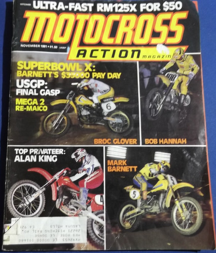 Motocross action magazine - motocross,