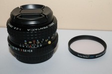 Objectif SMC Pentax-A 28 mm 2,8 + filtre 1A