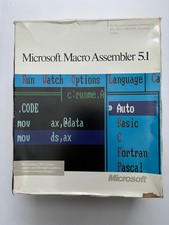MASM 5.1 – Microsoft Macro