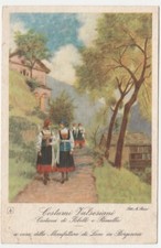 COSTUMI DI FOBELLO E RIMELLA - VERCELLI - MANIFATTURA DI LANE BORGOSESIA -14887-