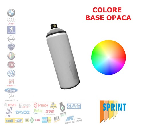 Bomboletta spray vernice opaca - bomboletta,