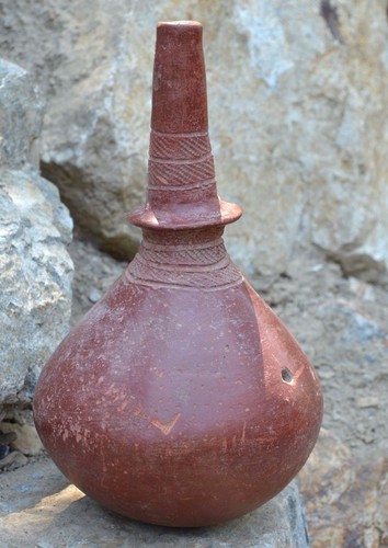 Antico contenitore vaso - , in