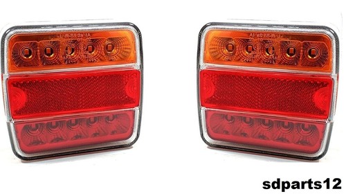 Fanali led posteriori 12v - 2x,