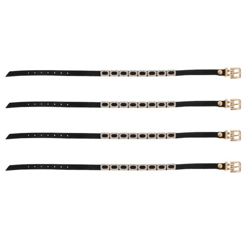 Paia cinturino strass - strass, per