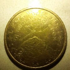 Moneta centesimi slovenia - moneta,